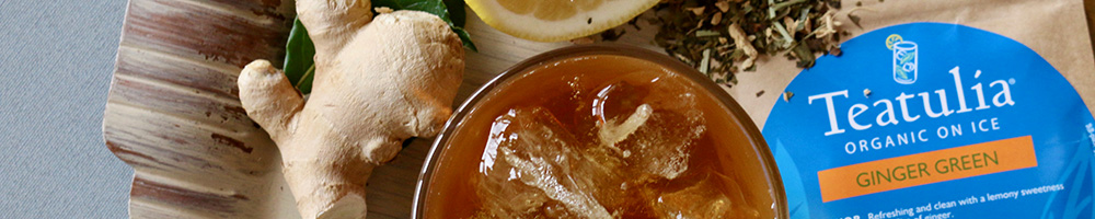 Ginger Green Iced Tea