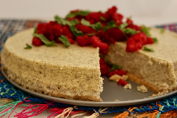 Teatulia Green Tea Cheesecake