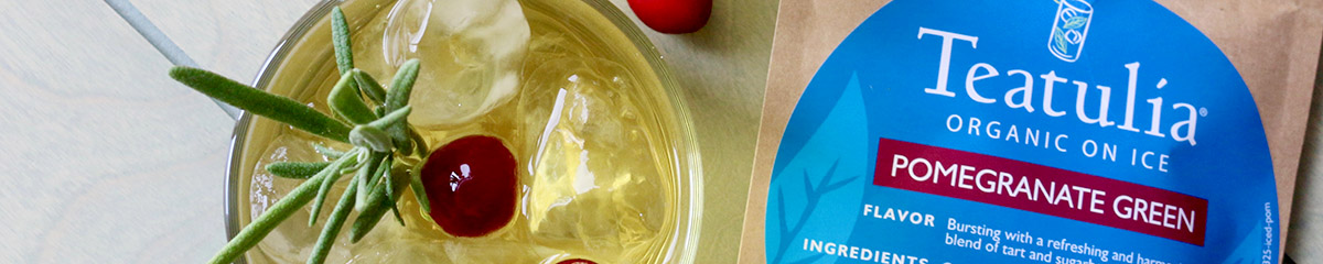 Pomegranate Green Iced Tea