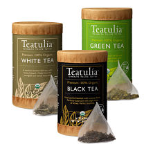 Sample Packs Teatulia Organic Teas